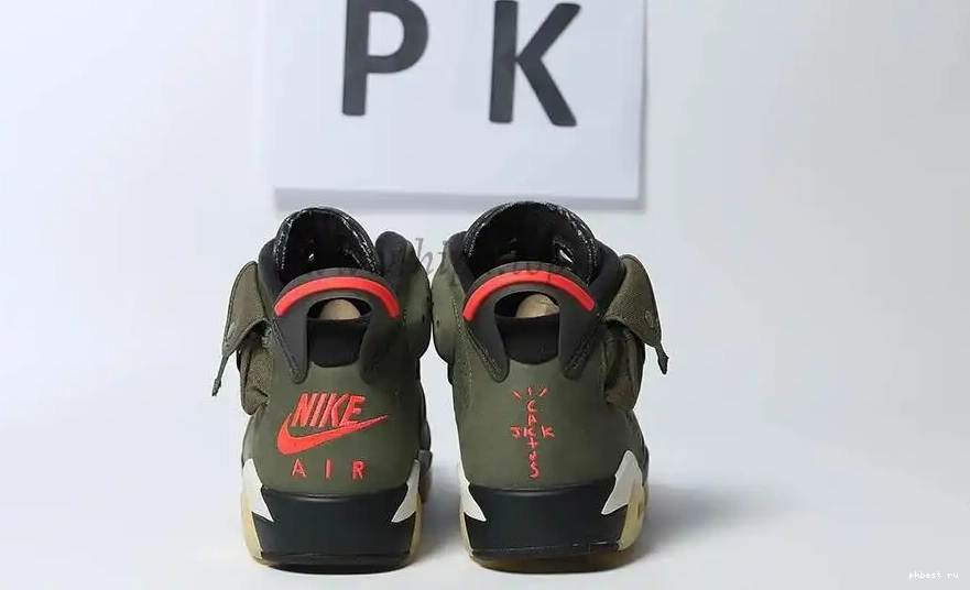 READY PK MATERIALS Scott Travis 6 Jordan GOD SHIP RETAIL TO Retro 0514
